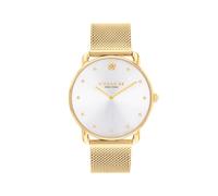 Coach Ladies Elliot Gold Tone Mesh Bracelet Watch 14504208
