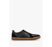 COACH Ellis Black Leather & Suede Trainers Size: 3, Colour: Black Leat
