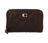 Coach Essential coin purse leather 11 cm brown