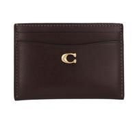 Coach Essential Credit card case Leather 10.5 cm brown