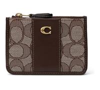 Coach Essential Credit card case Leather 11 cm brown