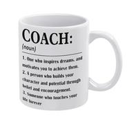 Coach Gifts Mug Funny Coffee Mug,Man Cave Prints,The Best Gift for Colleagues, Parents, and Grandparents, 110z Men and Women
