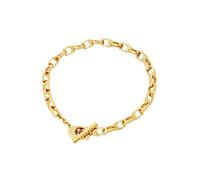 Coach Gold C Link Chain Flex Bracelet - Gold