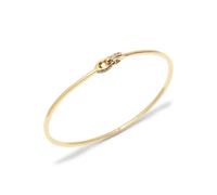 Coach Gold Interlinked Pavé C Bangle - Gold