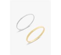 Coach Gold Mix Boxed Duo Bangles Set - Gold