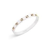 Coach Gold Mix C Logo Hinged Bangle - Gold
