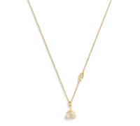 Coach Gold Pavé Cherry Necklace - 40cm