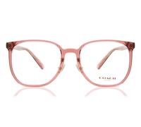 Coach HC6215D Asian Fit Women's Glasses, Red, Size 56