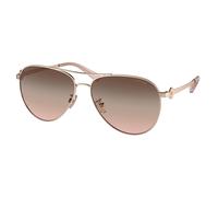 Coach HC7128 C6178 9331U8 Women’s Sunglasses Gold Size 58