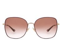 BNIB COACH NEW YORK SUNGLASSES HC7133 ROSE GOLD/BURGUNDY GRAD 57 [ ] 17 140 2N