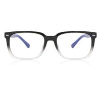 Coach HC8357U CK470 With Clip-On Asian Fit Men's Glasses, Black, Size 57