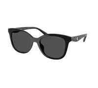 Coach HC8419U CAD25 500287 Womenâs Sunglasses Black Size 55