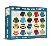 Coach House - 1000 Piece Jigsaw Puzzle, Sport Through the Ages Collection, Challenging Gifts for Men of All Ages (Rugby Shirts)