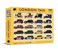 Coach House - 1000 Piece Jigsaw Puzzle, Transport Icons - Through the Ages Collection, Challenging Gifts for Men of All Ages (London Taxis)