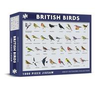 Coach House - British Birds 1000 Piece Jigsaw Puzzle, Great Outdoors Collection, Challenging Puzzle Gifts for Men of All Ages