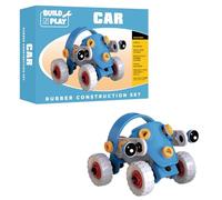Coach House - Car Build n Play Rubber Construction Set (55 pieces)