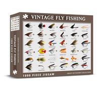 Coach House - Fly Fishing Jigsaw Puzzle, Great Outdoors Collection, 1000 Piece Challenging Puzzle for Men