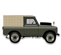 Coach House Landy 4x4 Shaped Wooden Jigsaw