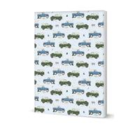 Coach House Partners Land Rover Softcover Notebook, Emma Lawrence Collection Note Book, A5, 120 Pages, Lined, Multi-Coloured