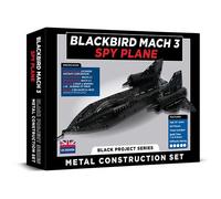 Coach House Partners Blackbird Mach 3 Spy Plane Metal Construction Set