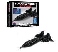 Coach House Partners Blackbird Mach 3 Spy Plane Metal Construction Set with Tools