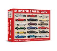 Coach House Partners British Sports Cars 1000 Piece Jigsaw Puzzle