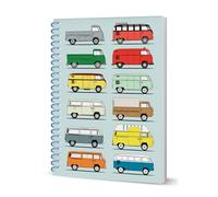 Coach House Partners | Camper Van Spiral Bound Notebook | A5 | 200 Pages | Lined