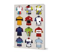 Coach House Partners Vintage Cycling Jerseys Softcover Notebook, A5, 120 Pages, Lined