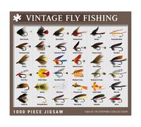 Coach House Partners Vintage Fly Fishing 1000 Piece Jigsaw