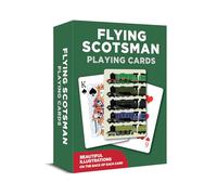 Coach House Playing Cards Deck, Flying Scotsman Design | 52 Standard Cards plus jokers, Gift for Grand Prix & F1 Enthusiasts and Card Game Lovers