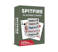 Coach House Playing Cards Deck, Spitfire Design | 52 Standard Cards plus jokers, Gift for Grand Prix & F1 Enthusiasts and Card Game Lovers