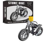 Coach House - Stunt Bike Metal Construction Set (117 Pieces)