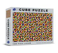 Coach House "Through the Ages" Cube Puzzle, 1000 Piece Jigsaw, Challenging Puzzles for Adults, Cube Pattern Design, 490 x 685mm, Multi-Coloured