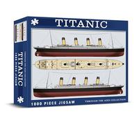 Coach House "Through the Ages" Titanic 1000 Piece Jigsaw, Challenging Puzzle, Fun for the Family, Multi-Coloured