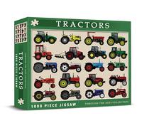 Coach House - Tractors Jigsaw Puzzle Through The Ages Collection 1000 Piece Challenging Puzzle for Adults, Multi-Coloured