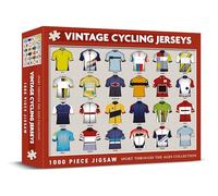 Coach House Vintage Cycling Jerseys 1000 Piece Jigsaw | Completed Size 49 x 68.5 cms | Average Piece 2.5 x 3 cms | Hours of Fun for Puzzlers