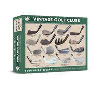 Coach House Vintage Golf Clubs 1000 Piece Jigsaw | Completed Size 49 x 68.5 cms | Average Piece 2.5 x 3 cms | Hours of Fun for Puzzlers