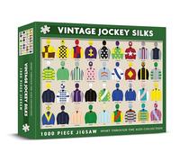 Coach House Vintage Jockey Silks 1000 Piece Jigsaw | Completed Size 49 x 68.5 cms | Average Piece 2.5 x 3 cms | Hours of Fun for Puzzlers