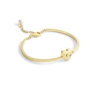 COACH Jewelry Women's Signature C Heart Cuff Bracelet