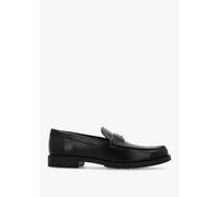 COACH Jocelyn Black Leather Loafers Colour: Black Leather, Size: 5