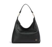 Coach Juliet Shoulder Bag Leather 38 cm black