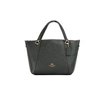 Coach Kacey Satchel In Colorblock Signature Canvas (IM/Amazon Green), Im/Amazon Green