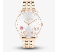 Coach Ladies Elliot Motif Dial Rose Gold Tone Watch 14504285