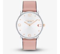 Coach Ladies Elliot Pink Leather Strap Watch 14504199