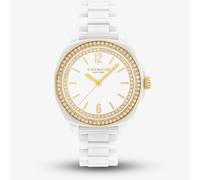 Coach Ladies Kitt White Ceramic Bracelet Watch 14504562