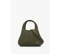 COACH Lana 23 Olive Leather Shoulder Bag Size: One Size, Colour: Khaki