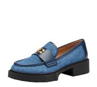 Coach Leah Loafer, Women's Loafer, Charcoal Black, 38 EU