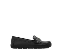 Coach logo-detail leather loafers - Black 7