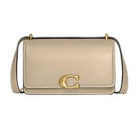 Coach Luxe Refined Calf Leather Bandit Crossbody, Ivory, One Size