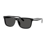 Coach Man Sunglass CDP55 - Frame color: Black, Lens color: Grey Solid